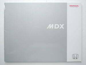 【カタログのみ】 MDX 初代 YD1型 2003年 厚口38P ホンダ ACURA カタログ ★美品