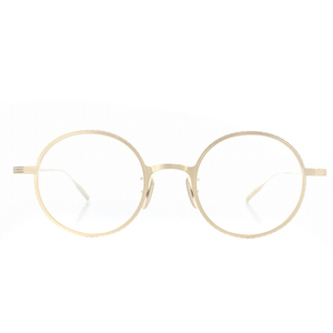 オージーバイオリバーゴールドスミス 2Q GOLD 眼鏡 メガネ 45□21-145 ゴールド色 /SR10 レディース