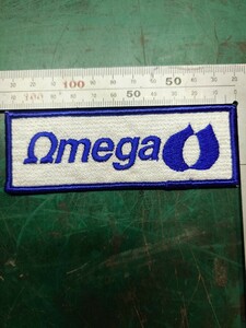 Omega Oil スポンサー ワッペン 未使用　当時物