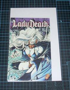 ＥＢＡ！即決。Lady Death　Ashcan Editions　Steven Hughes & Jason Jensen　CAHOS! COMICS
