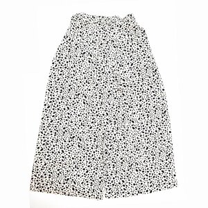 ZARA ザラ レオパード ヒョウ柄 タックパンツ ストレッチ ワイドパンツ XSサイズ レディース L807405