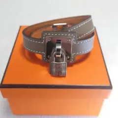 【極美品】HERMES エルメス オーケリー ブレスレット エトゥープ