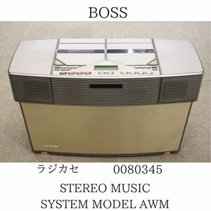 BOSS ボス STEREO MUSIC SYSTEM MODEL AWM CDラジカセプレイヤー 010HZBBG33