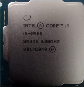 Intel CPU 　第8世代　Core i5-8500