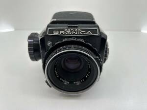 0604-79 0167【1円スタート】 カメラレンズ　ゼンザブロニカ　zenza BRONICA　NIKKOR-P　1:2.8　f=7.5cm