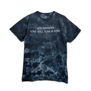 Joy Division バンドTシャツ ジョイ・ディヴィジョン Love Will Tear Us Apart Text Dip-Dye L