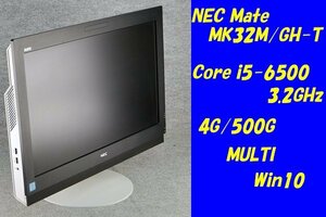 O●NEC Mate●MK32M/GH-T●Core i5-6500(3.2GHz)/4G/500G/MULTI/Win10●1