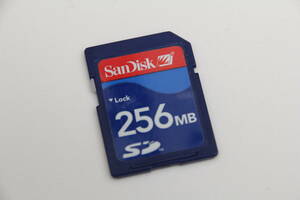 256MB SDカード SanDisk