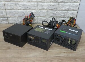 ★≪中古品≫色々 12v AC電源部のみ 600w以上 3個セット[t24042524]