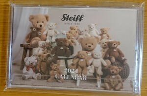 シュタイフ Steiff テディベア カレンダー 2024 ぬいぐるみ くま 熊