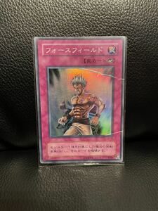 遊戯王カード　フォースフィールド　ジャンク　スーパーレア