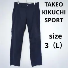 TAKEO KIKUCHI SPORT ゴルフウェア パンツ ナイロン チノパン