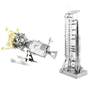 Fascinations メタルアース 3Dメタルモデルキット 2個セット - Apollo CSM