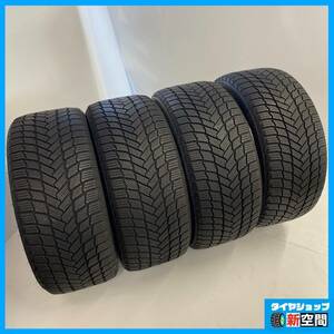 ☆送料無料☆ MICHELIN ミシュラン X-ICE SNOW 255/40R20 アイススノー スタッドレス 4本セット 中古タイヤ 2022年製 