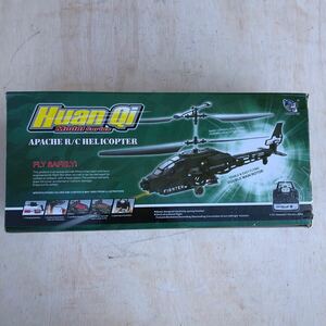 huan qi model series apache r/c helicopter Fly safely ラジコン ヘリコプター 動作未確認