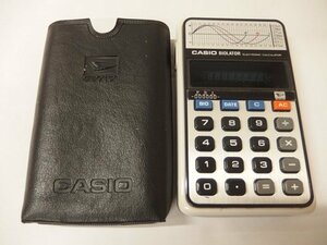 0630738a【条件メ便】CASIO 電卓 BIOLATOR H-801 カシオ/ダイハツ/計算機/12.5×7.5×2cm程/動作OK/中古品/簡易梱包でゆうパケット発送可能