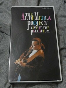 VHSビデオ　アル・ディ・メオラ・プロジェクト・アット・パラディウム　Al Di Meola Project - Live At The Palladium