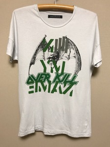 Advantage cycle アドバンテージ サイクル OVERKILL TEE Tシャツ SHIPS.Mark Gonzales.バンドＴ.ゴンザレス アヴォイド.Gonz.BAL.ANTHRAX