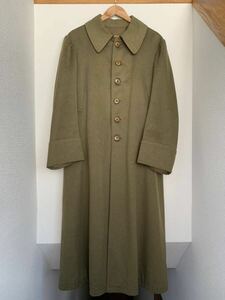 French army vintage wool coat motorcycle M38 Bourgeronフランス軍 ウールコート モーターサイクル ボージョン 刺繍タグ