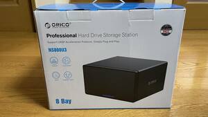 中古 ORICO製 8ベイ Hard Drive Storage Station NS800U3