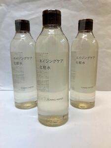 新品★無印良品★ エイジングケア化粧水 ３００ｍＬ ×3 ★限定　乳液　美容液★保湿★人気★