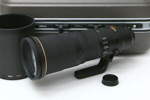 ジャンク品｜ニコン AF-S NIKKOR 500mm f/4E FL ED VR γH3760-3-ψ