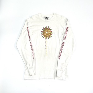 【送料無料】激レア Anarchic Adjustment Organic Technology ロンT vintage 古着 長袖 Tシャツ レイブ