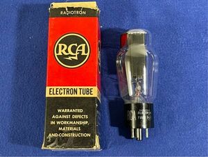 e8548 RCA 5U4G 真空管 測定済み ブラックプレート トップゲッター