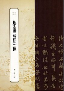 9787532656080　趙孟フ写経三種　書苑拾遺系列　中国語書道