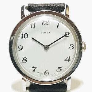 ★ TIMEX タイメックス アンティーク ヴィンテージ 手巻き アラビア数字 メンズ腕時計 中古 ジャンク