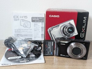 人気☆CASIO EXILIM EX-H15 カシオ☆コンパクトデジタルカメラ