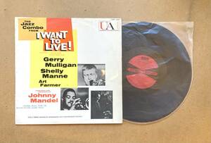 ■ペラジャケ■Gerry Mulligan / The Jazz Combo From "I Want To Live!" (United Artists Records SUAT-5001) JPN VG++