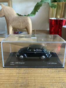 MINICHAMPS ミニチャンプス VW フォルクスワーゲン 400 051 1200 VW 1200 Expot 1951 Black 1/43 希少品