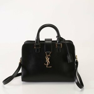 1円■新品同様■サンローラン パリ■YSL■ベイビー カバス 568853 レザー 2WAY ショルダーバッグ 斜め掛け ハンド レディース AAT 0621-1A4