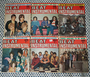イギリスの音楽雑誌【BEAT INSTRUMENTAL】1968年～1971年の22冊 / Londonのスタジオ / 楽器 / 機材 / A&Rマン★絶版・稀覯本
