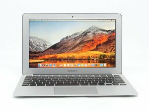 2010年/充放電60回/カメラ内蔵/ 中古 11.6型 　ノートPC Core2 DUO U9600/SSD256GB/4GB　MacBook Air A1370　OS High sierra10.13.6