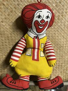 McDonald’s vintage doll ★マクドナルド★ドナルドドール