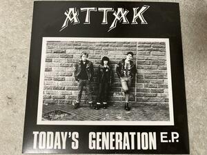 ATTAK 7インチ uk punk hardcore パンク天国 ハードコア