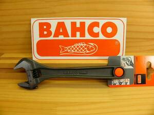 バーコ モンキーレンチ *BAHCO 8071 ブラック黒 200mm (Snap-on スナップオン)