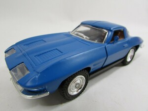 サウンドライト ミニカー 1/32 Chevrolet Corvette 1965 Classic Car シボレー コルベット クラシックカー 1965 ブルー