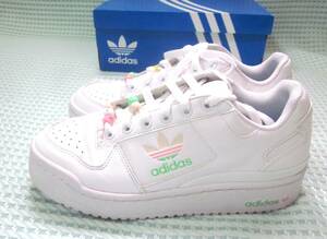 フォーラム ボールド FORUM BOLD J 厚底 GY9223 ビーズ飾り adidas originals スニーカー アディダス オリジナルス 23.5cm 白 6619