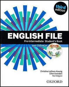 [A01701117]English File 3e Pre Intermediate Student Book & Itutor Pack (Eng