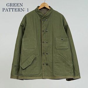 NIGEL CABOURN USMC JACKET STRIPE QUILT REVERSIBLE ナイジェルケーボン 50 カメラマン LYBRO DUNGAREE MALLORY ARMY CARGO BRITISH