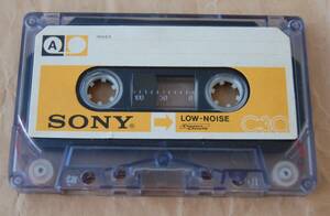 【超希少】43年前の珍品 SONY 非売品（ラジカセ販促品）お試しカセットテープ 往復30分 おおむね状態良好 送料230円~