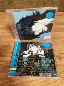 氷室京介　25th anniversary best special live CD DVD 2枚セット　レンタル