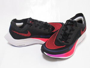 NIKE WMNS ZOOM X VAPOR FLY NEXT% 2 黒 赤 青 23.5cm ナイキ ウィメンズ ズームX ヴェイパーフライ ネクスト% ランニング 陸上 CU4123-002