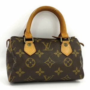 ●ルイヴィトン LOUIS VUITTON ミニスピーディ ハンドバッグ モノグラム M41534 [Jコレ]D19yu156