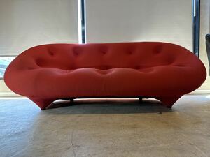 美品 ligne roset リーンロゼ ROSETPLOUM ロゼプルム 2Pソファ 2人掛けソファ 引取可