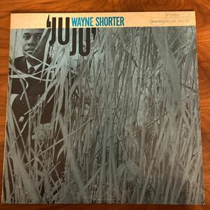 WAYNE SHORTER JUJU BLUE NOTE 両面VAN GELDER刻印 BST-84182 LP 送料無料　ウェイン ショーター