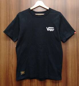 WTAPS × VANS / ダブルタップス バンズ クルーネック プリント 半袖Tシャツ ブラック サイズM